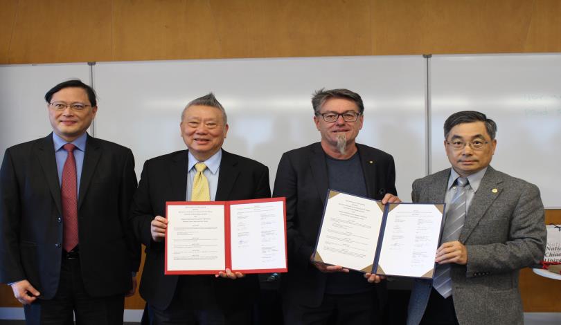 雙方進行合作協議書簽署儀式(2019/05/07).
